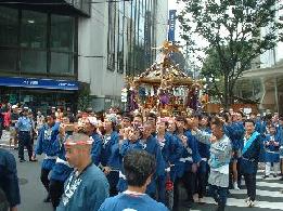 O mikoshi, japanese festival