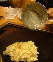 Okonomiyaki: au travail!